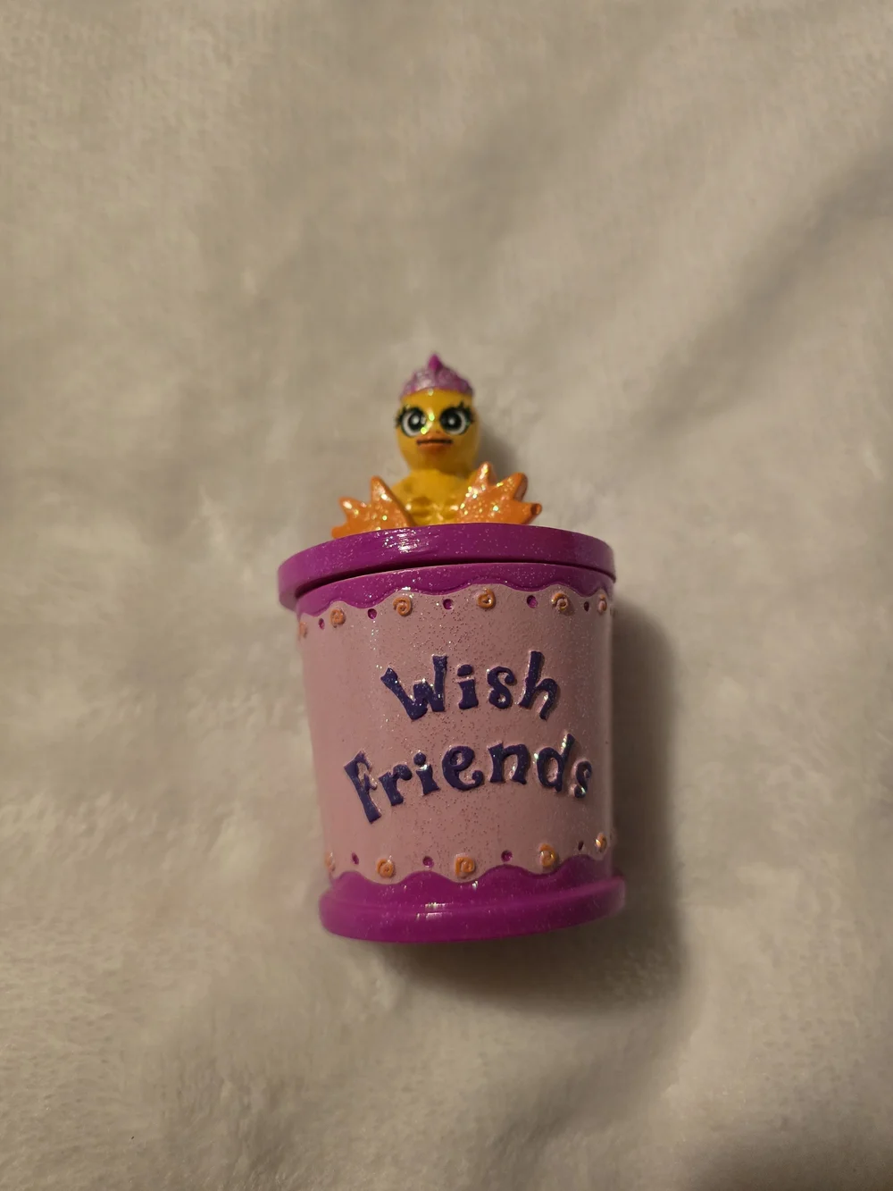 Claires 2003 Pink Princess Bath & Body Jar - Decorative Scented Accessory